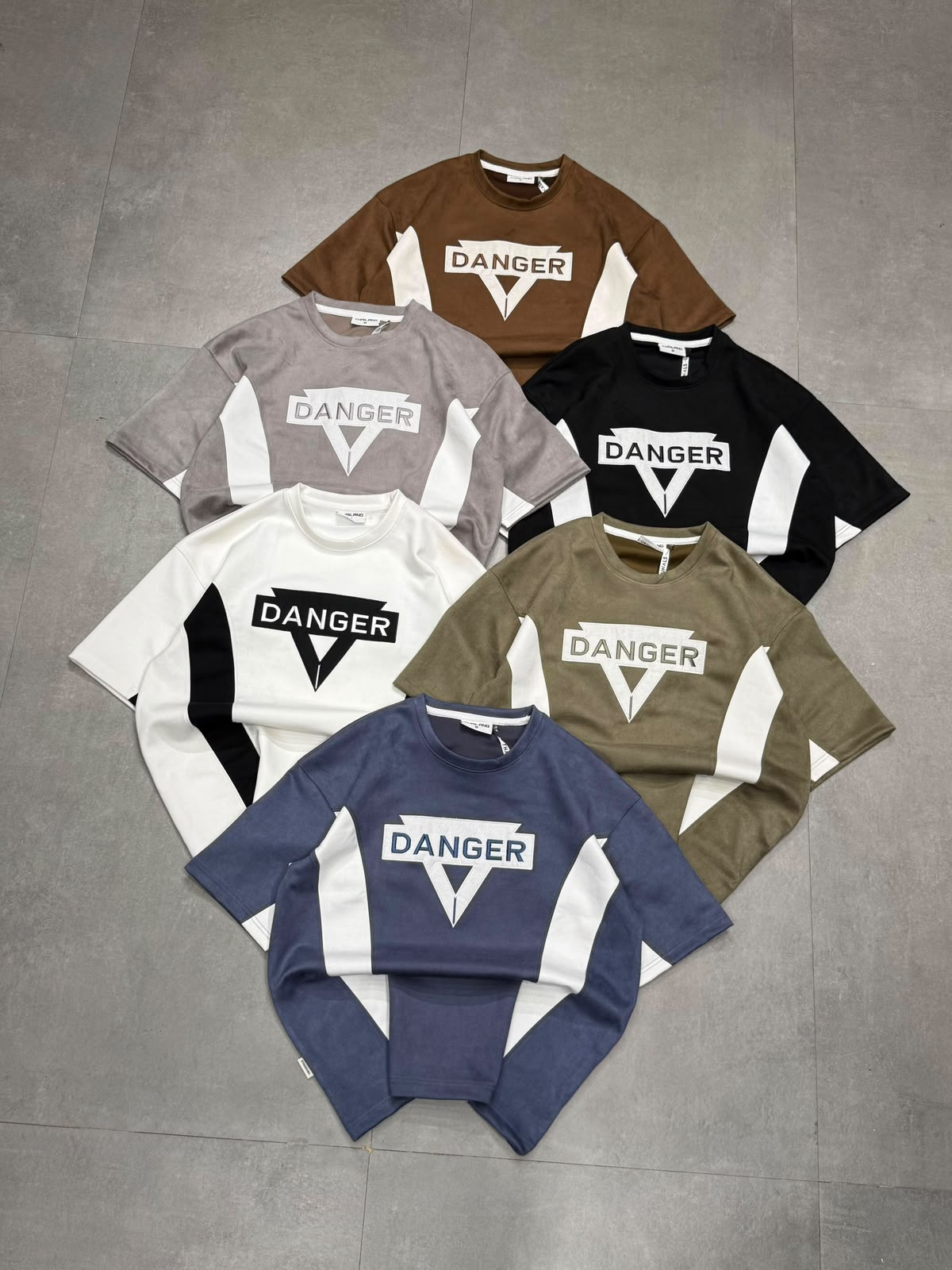 Danger Panel Velour Tee